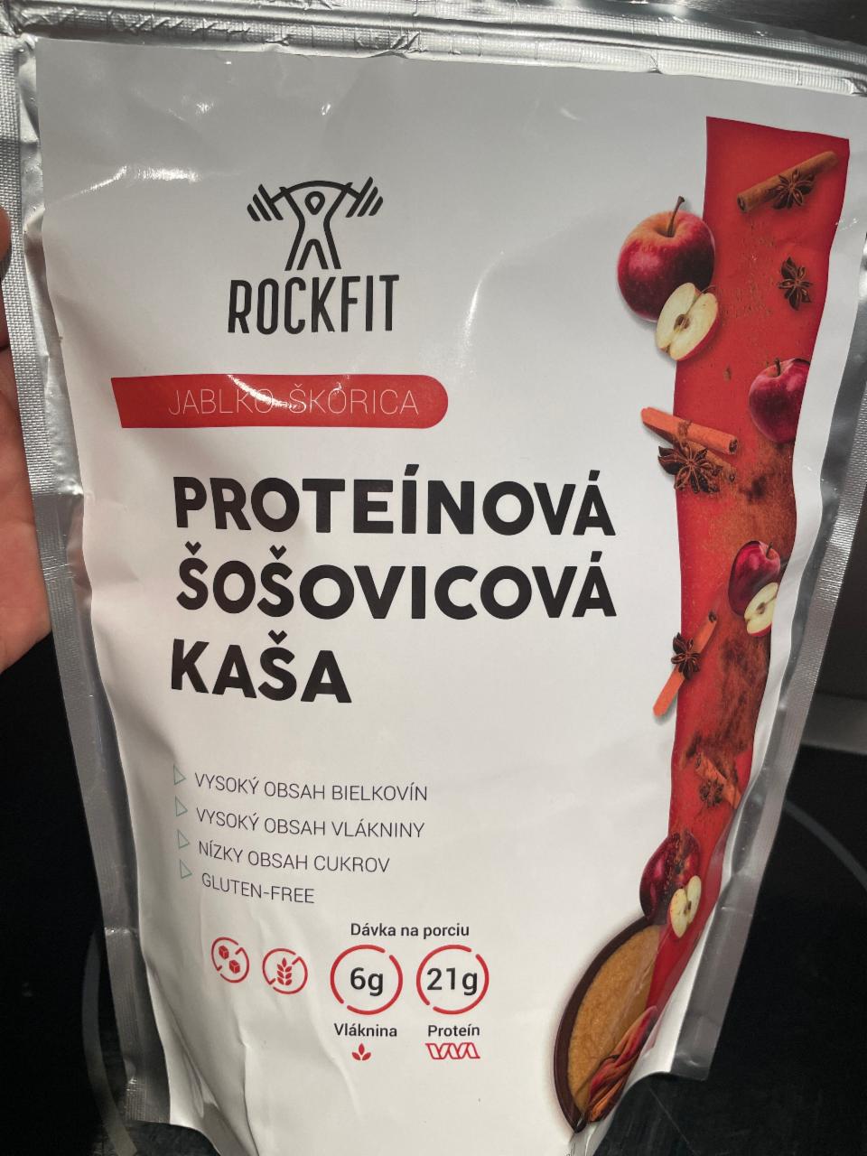 Fotografie - Proteínová šošovicová kaša jablko-škorica Rockfit