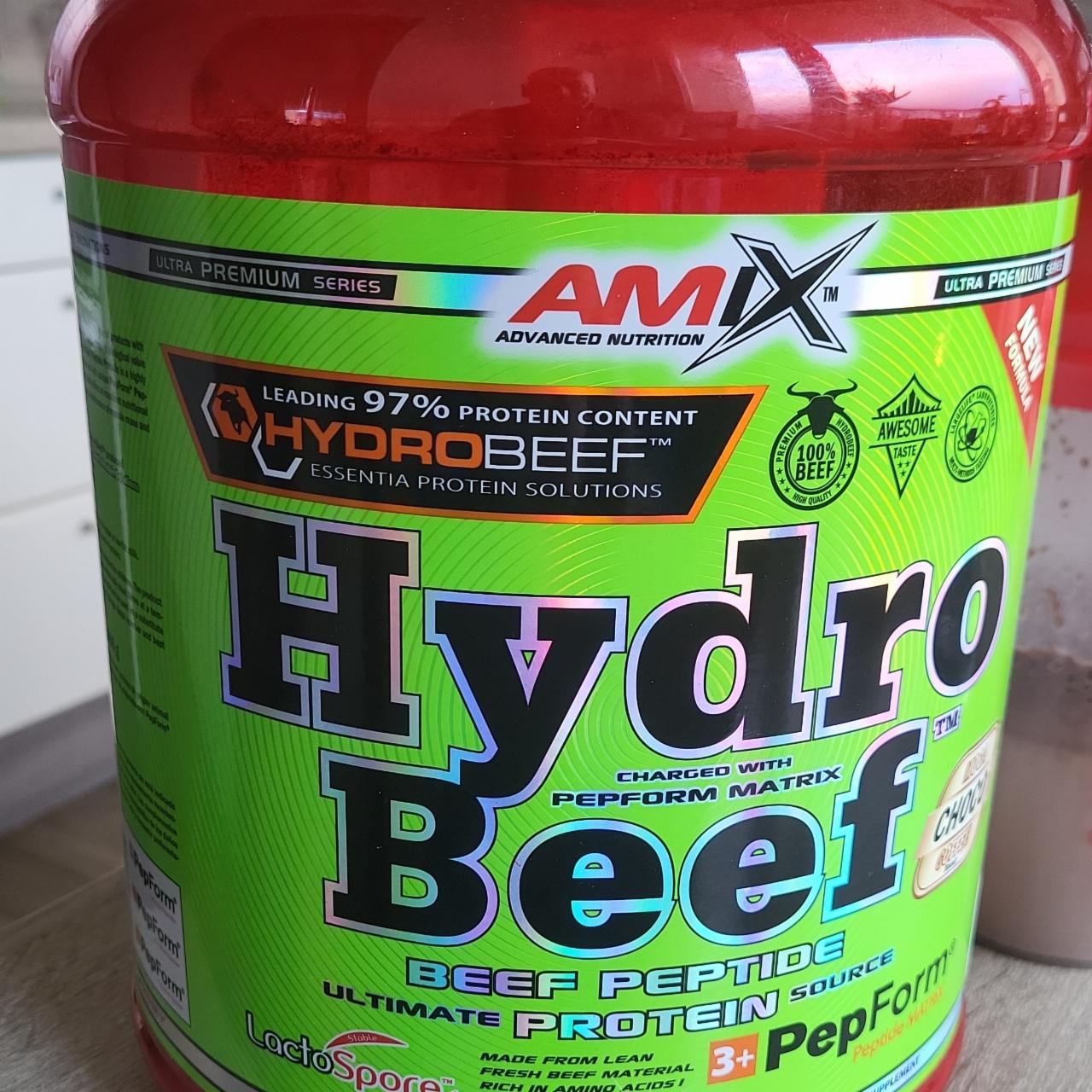 Fotografie - Hydro Beef protein Moca choco coffee Amix