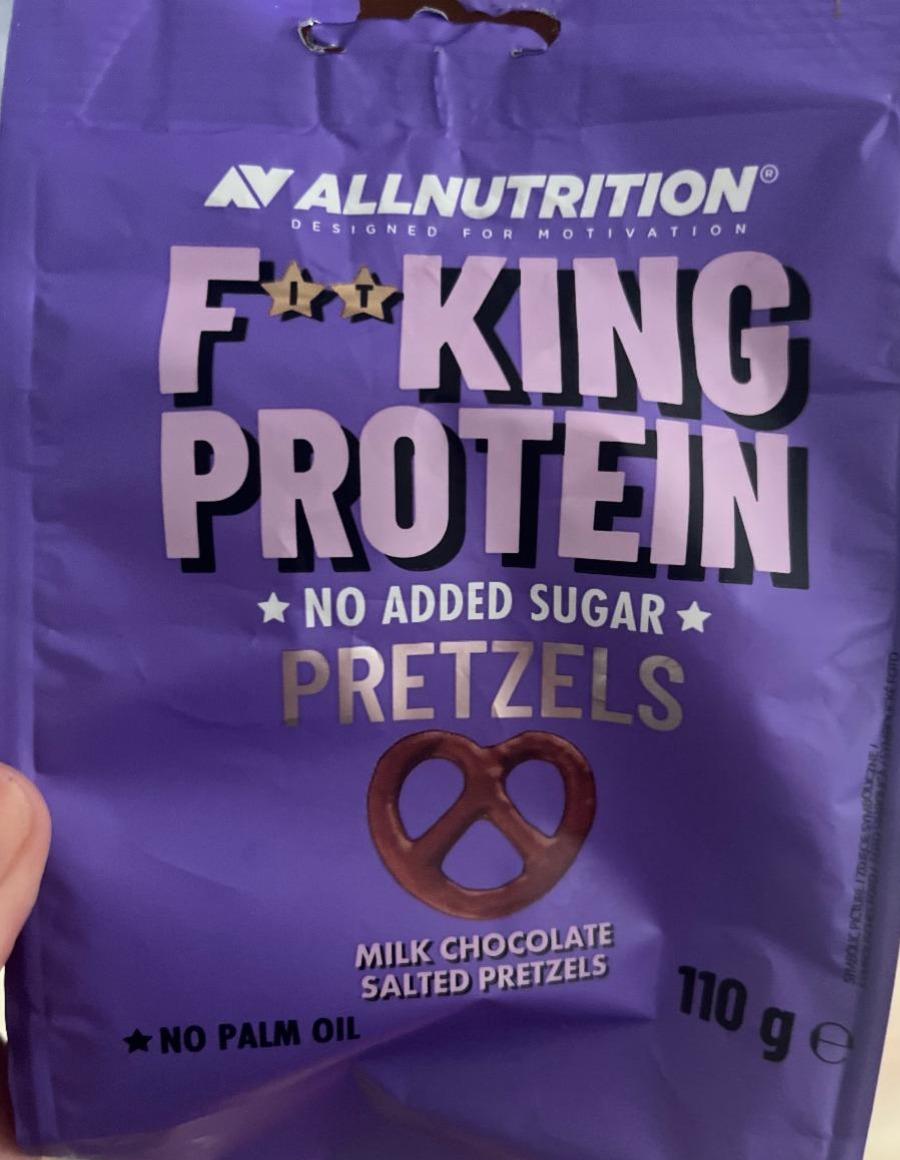 Fotografie - F**King Protein Pretzels Milk Chocolate Allnutrition