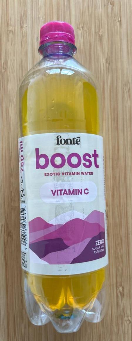 Fotografie - Boost exotic vitamin water Vitamin C fonte