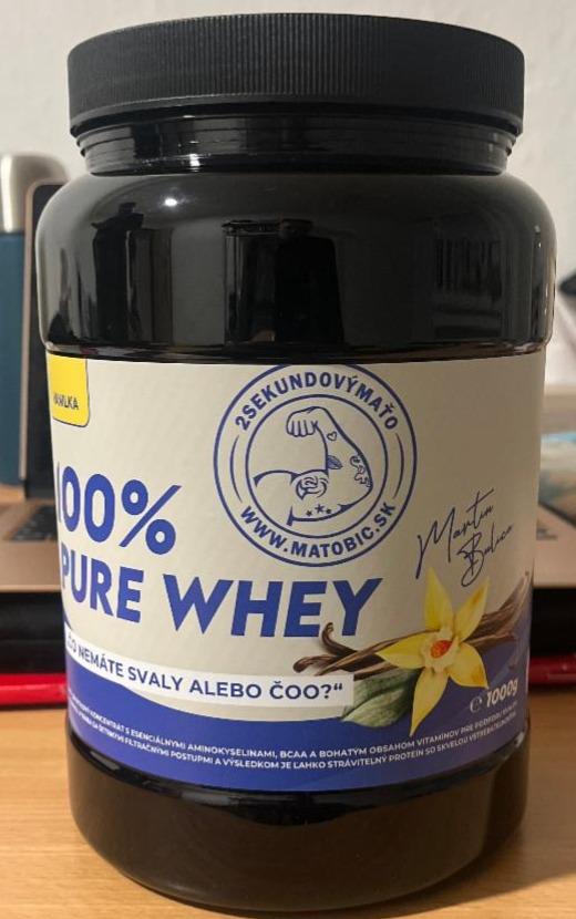 Fotografie - 100% Pure Whey Vanilka Matobic