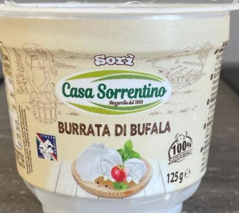 Fotografie - Burrata di buffala Casa Ssorrentino