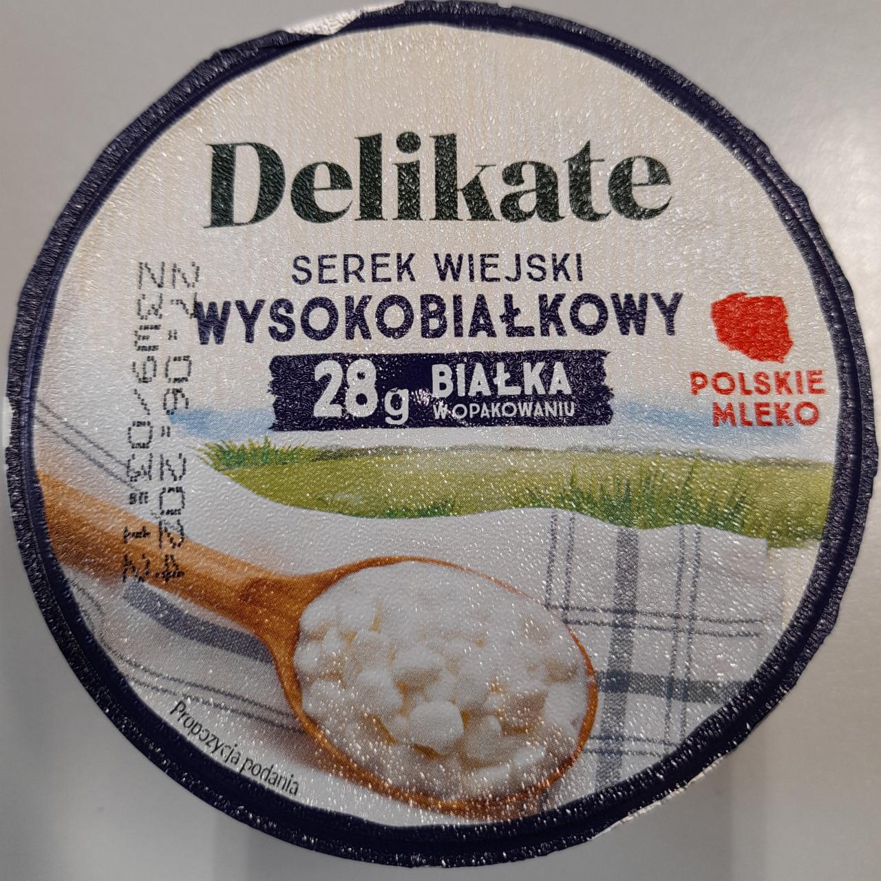 Fotografie - Serek wiejski wysokobiałkowy Delikate