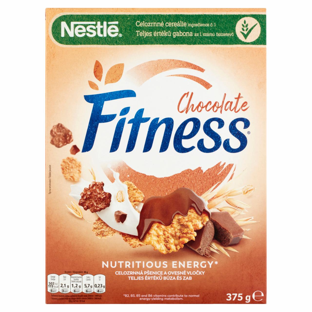 Fotografie - Fitness nutritious energy Chocolate Nestlé