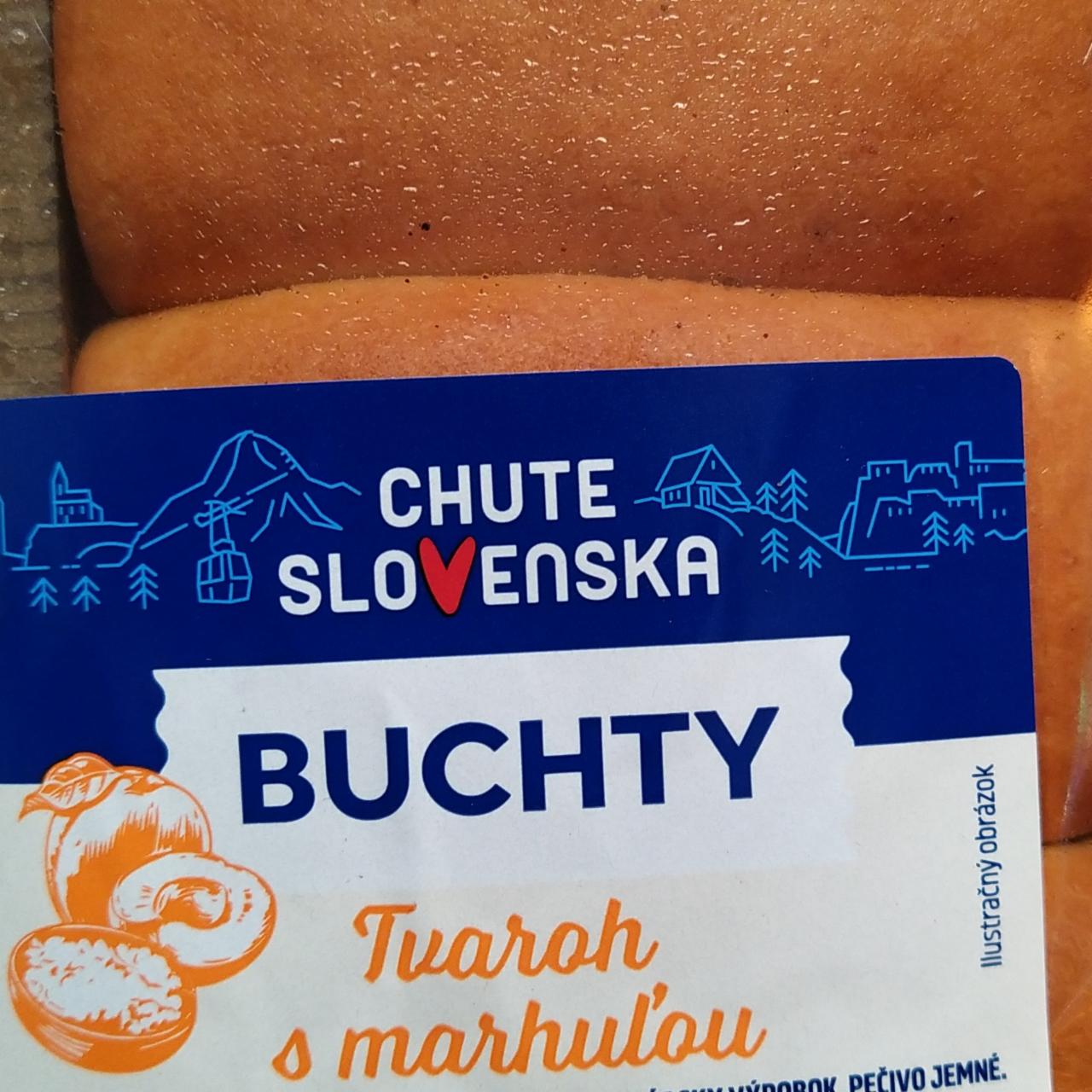 Fotografie - Buchty Tvaroh s marhuľou Chute Slovenska