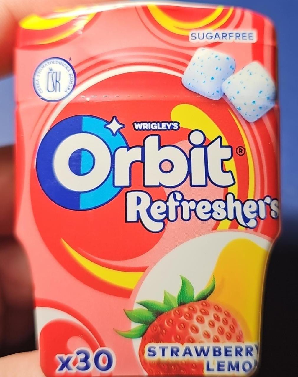 Fotografie - Refreshers Strawberry Lemon Sugarfree Orbit