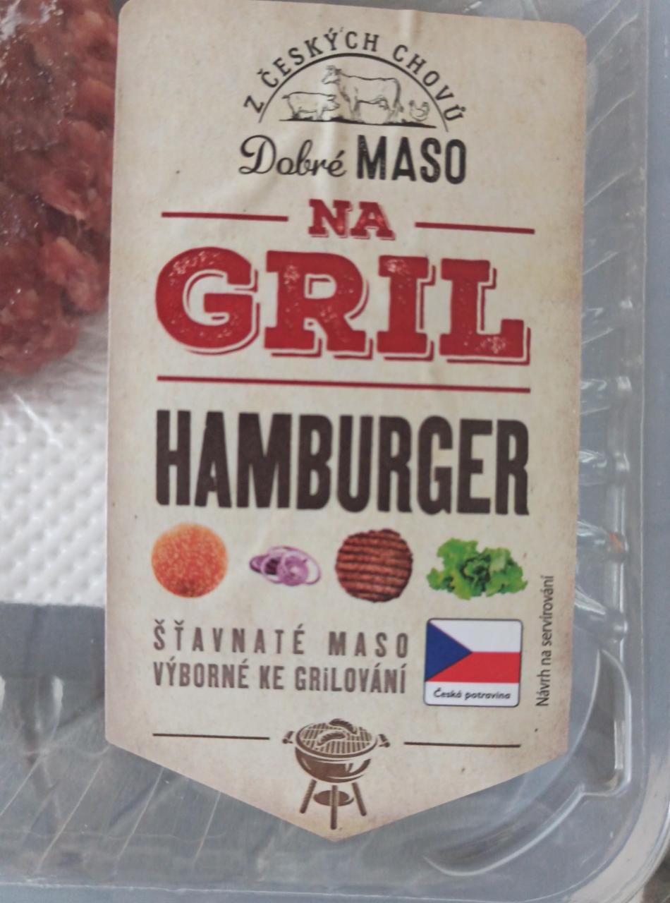 Fotografie - Na gril hamburger Dobré maso