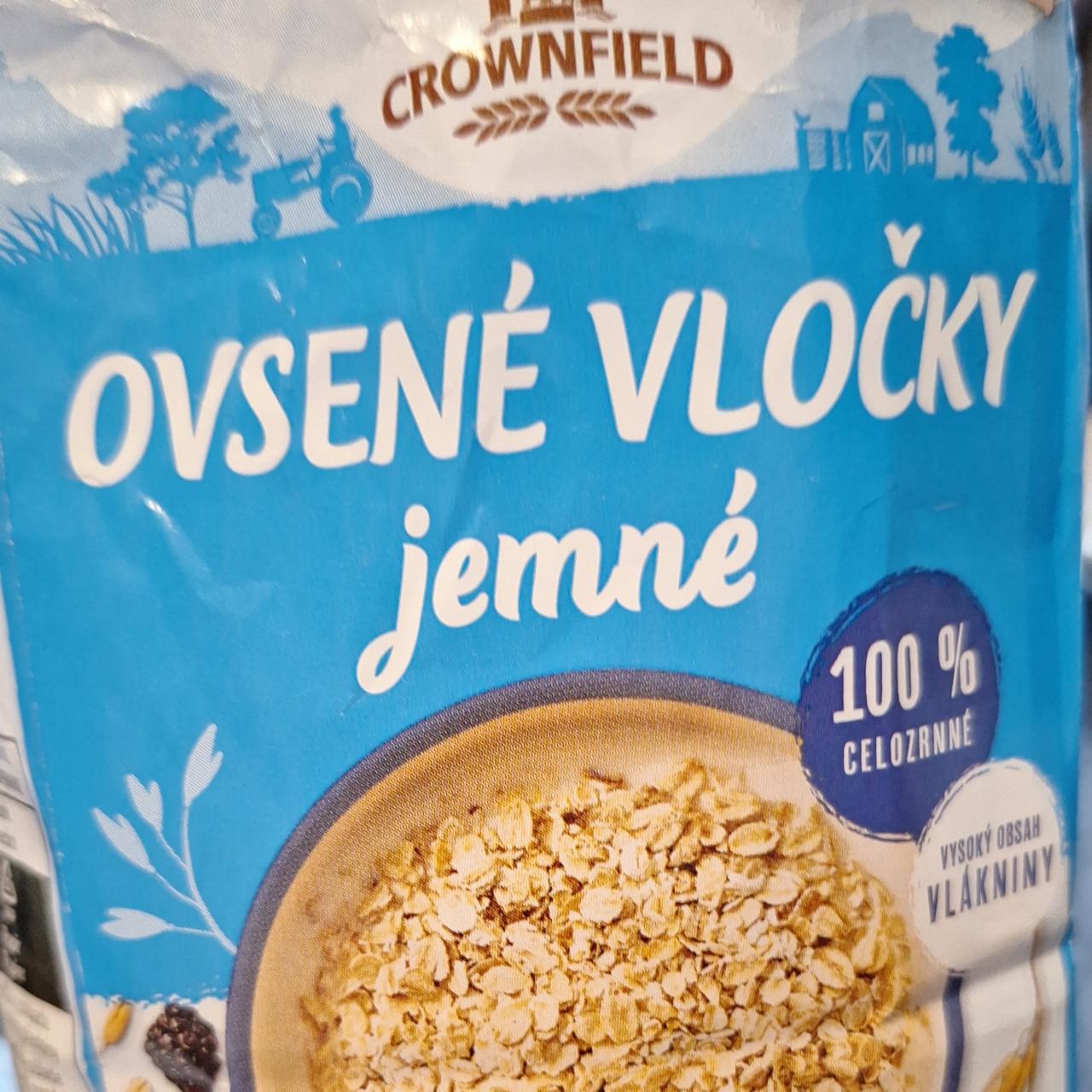 Fotografie - Ovsené vločky 100% celozrnné Crownfield