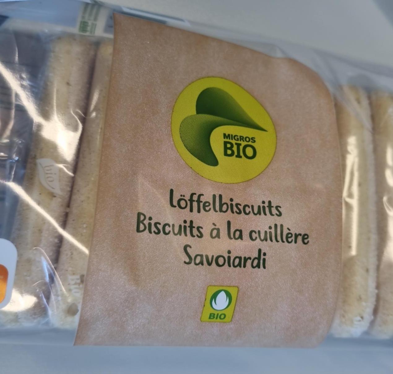 Fotografie - Löffelbiscuits Migros Bio