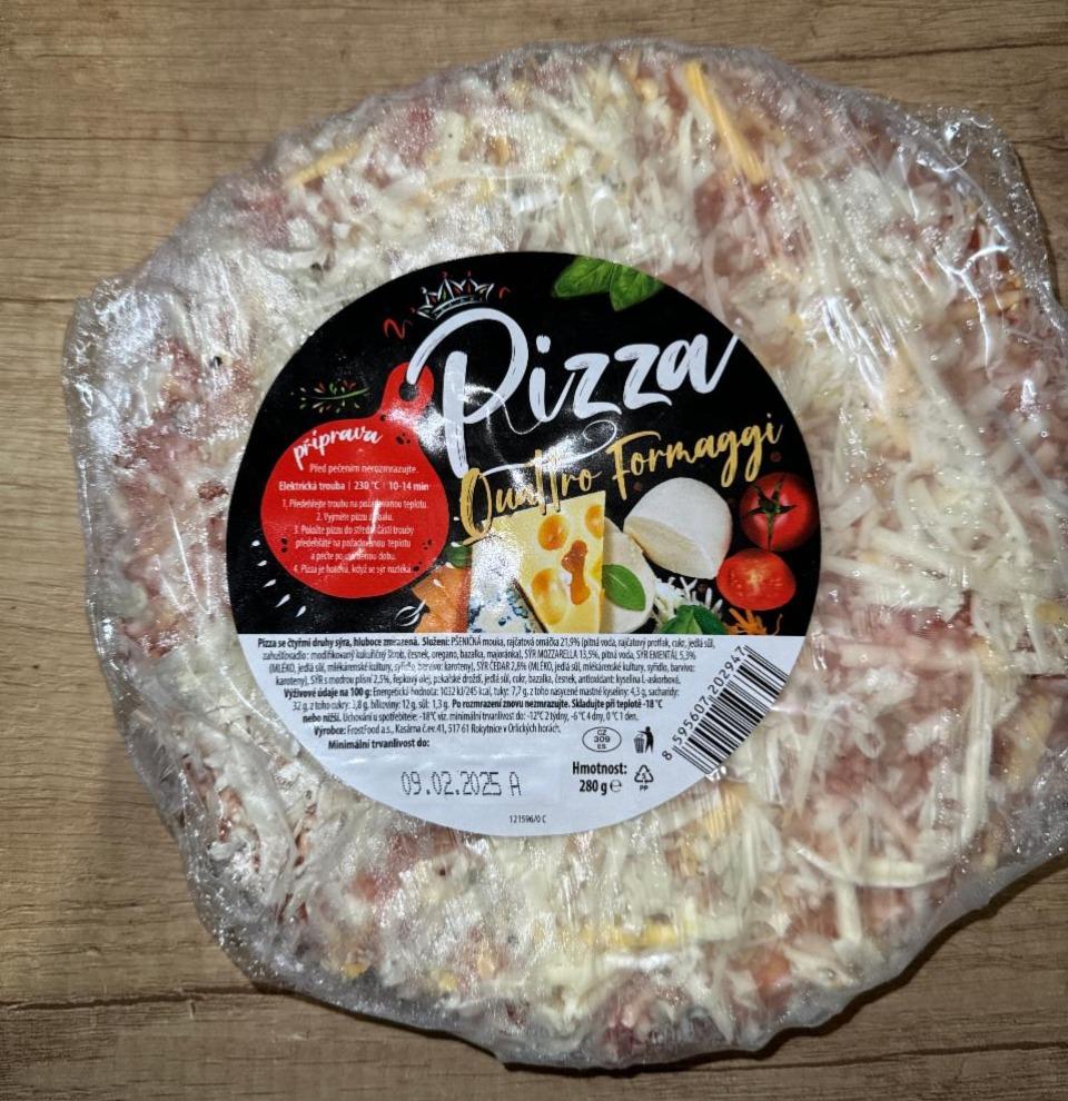 Fotografie - Pizza Quattro Formaggi FrostFood