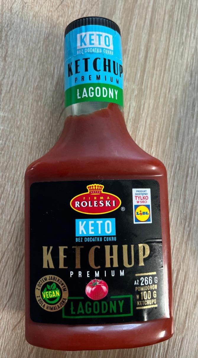 Fotografie - Ketchup keto premium lagodny Roleski