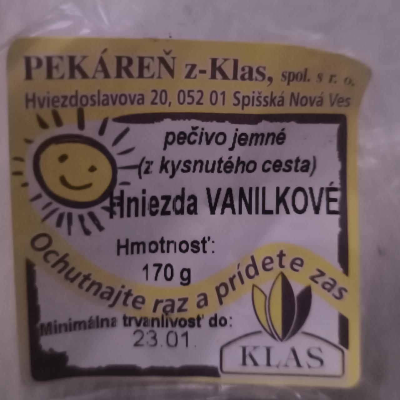 Fotografie - Hniezda vanilkové Pekáreň z-Klas