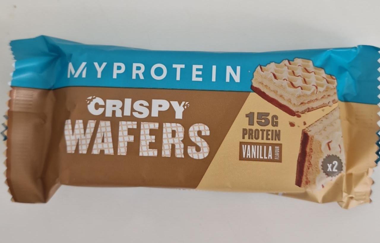 Fotografie - Crispy Wafers Vanilla Myprotein