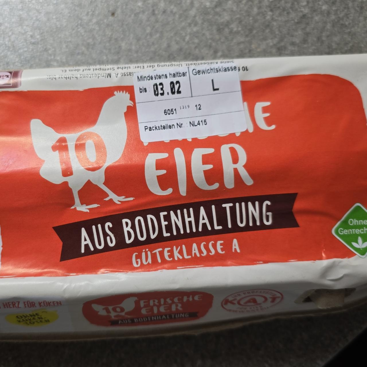 Fotografie - Frische Eier Lidl