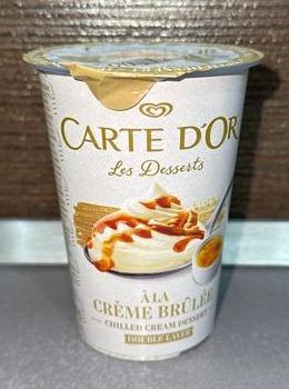 Fotografie - Les Desserts àla crème brûlée chilled cream dessert Carte d'Or