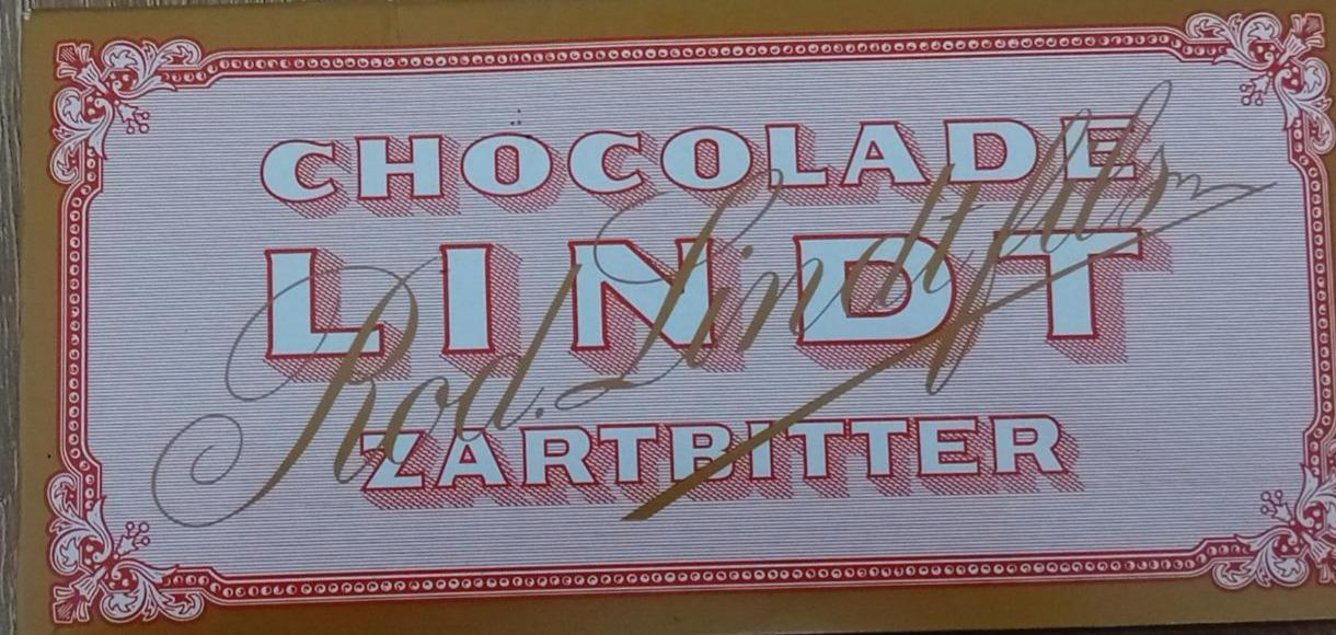 Fotografie - Lindt zartbitter mit 52% cacao