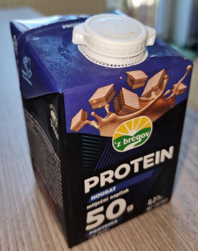 Fotografie - Protein nougat mliječni napitak 'z bregov