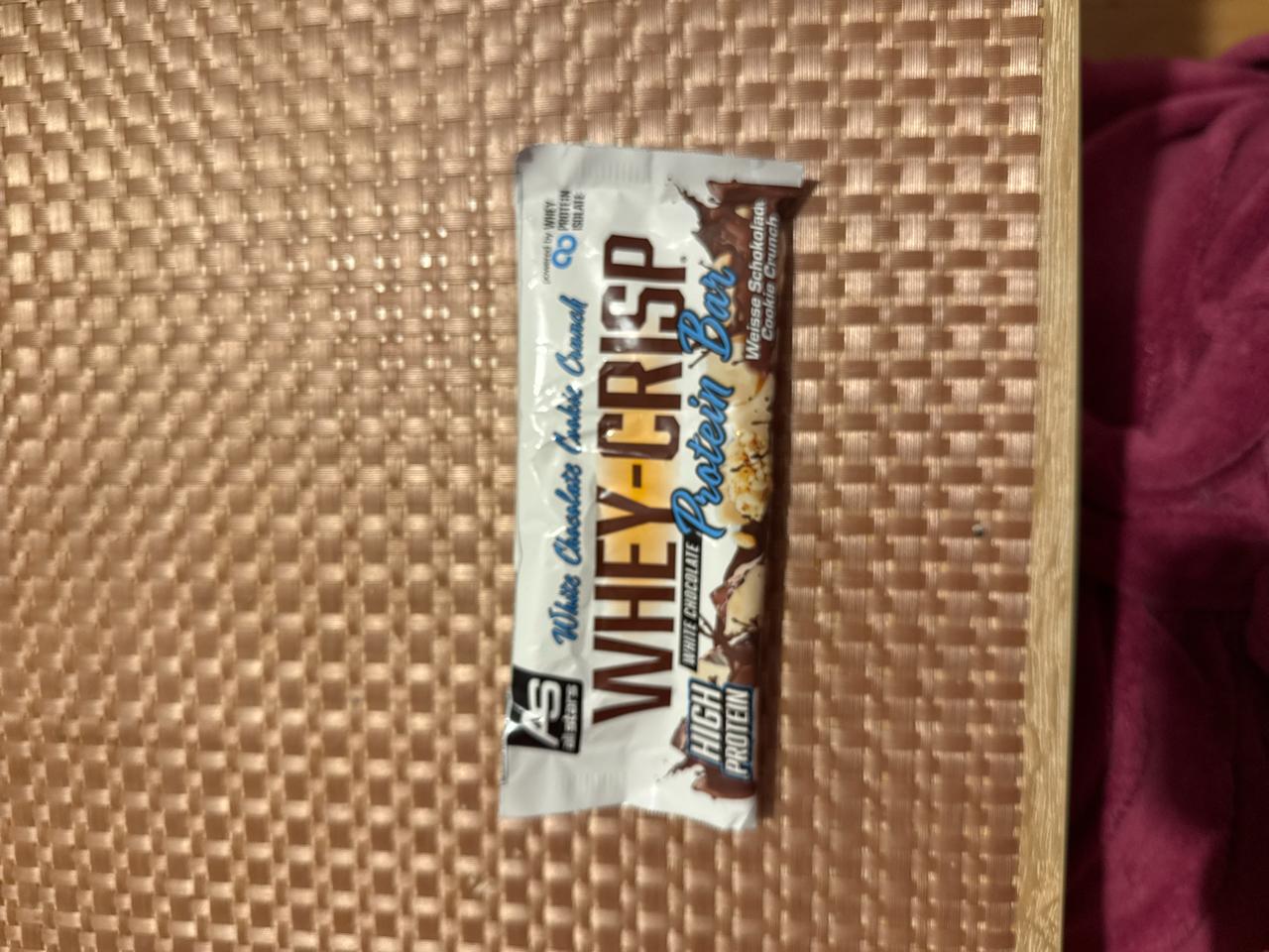 Fotografie - Whey - Crisp Protein Bar White Chocolate Coconut Almond All Stars