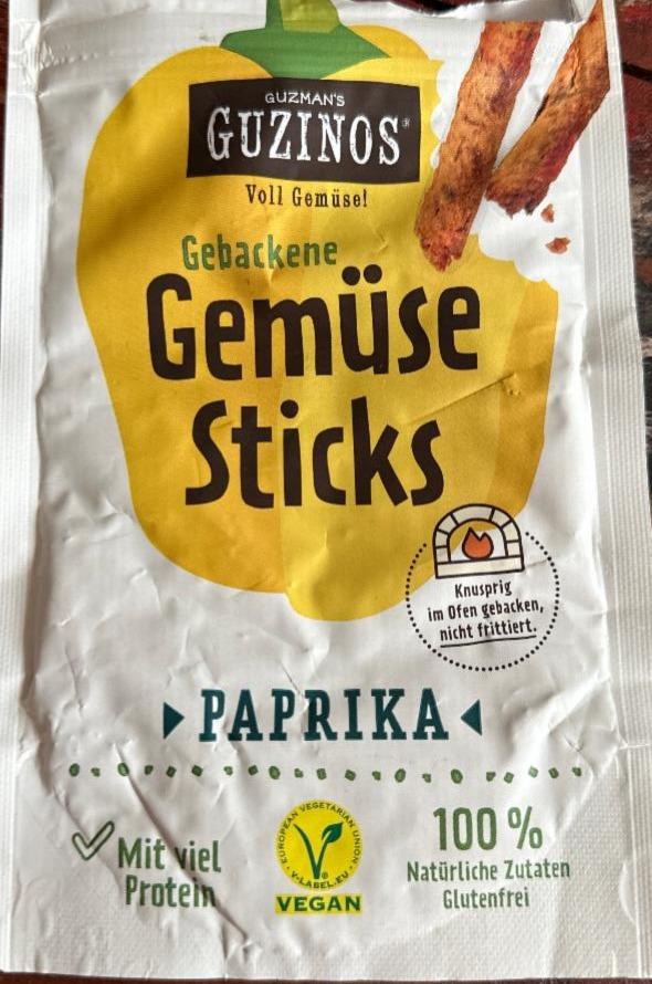 Fotografie - Gemüse Sticks Paprika Guzinos