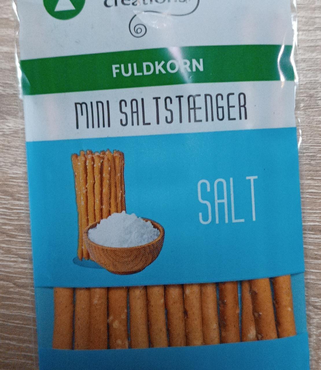 Fotografie - Fuldkorn Mini saltstaenger Snack creations