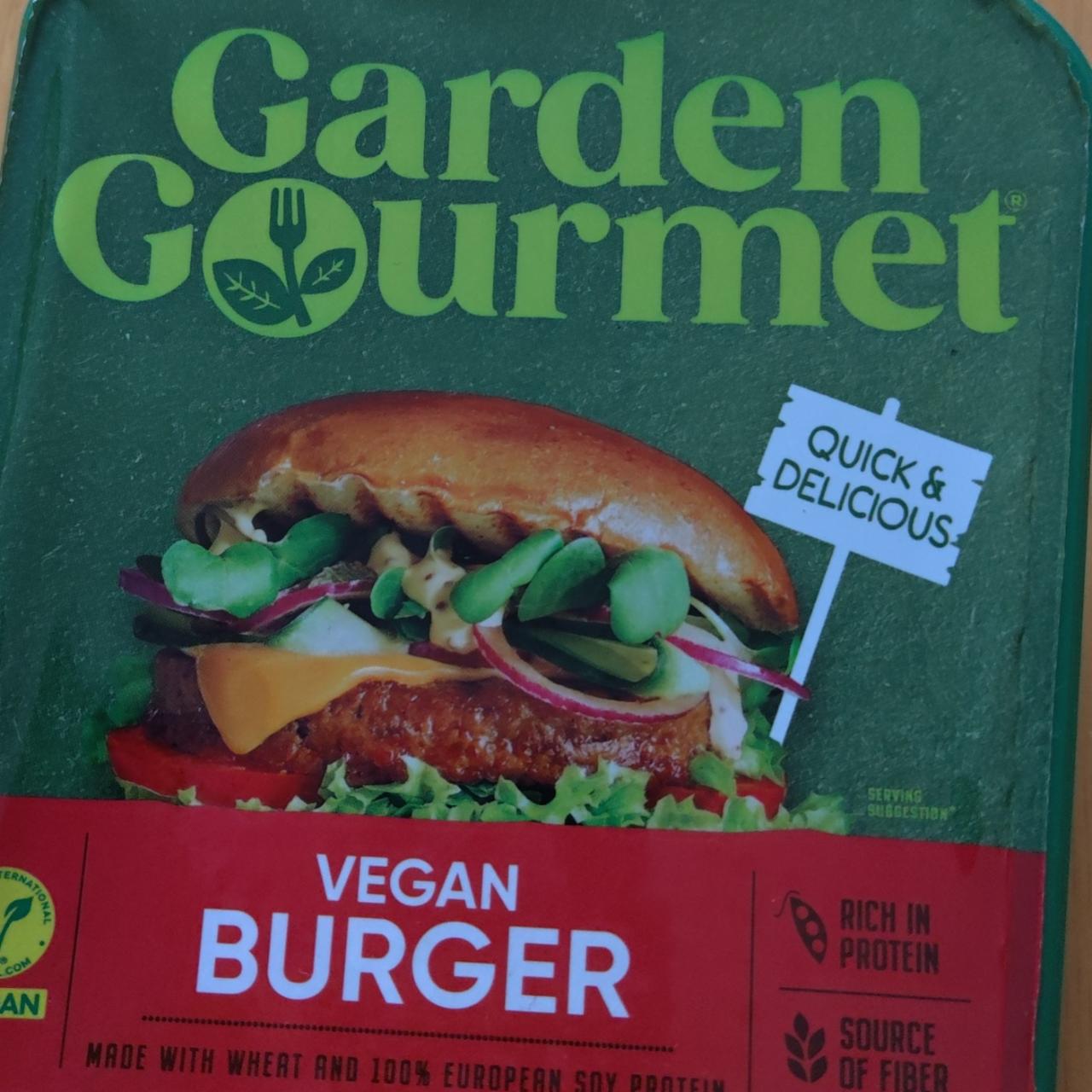 Fotografie - Vegan burger quick& delicious Garden Gourmet