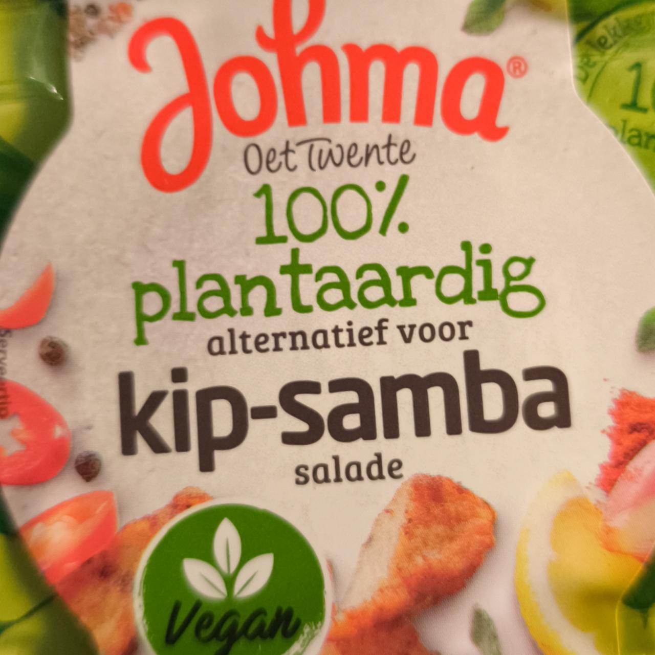 Fotografie - Johma 100% plantaardig kip-samba