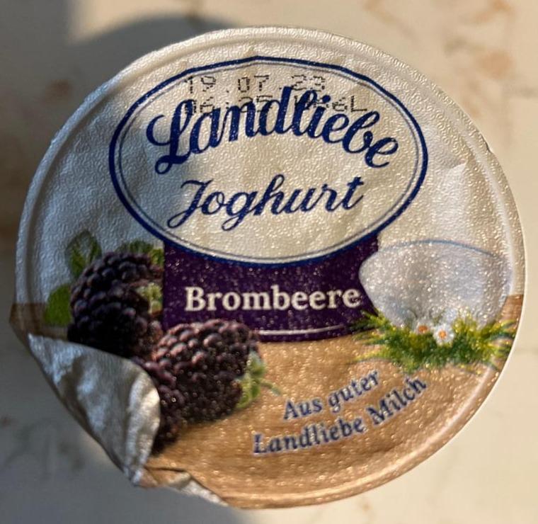 Fotografie - Joghurt Brombeere Landliebe