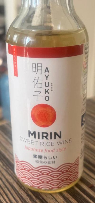 Fotografie - Mirin Sweet Rice Wine Ayuko