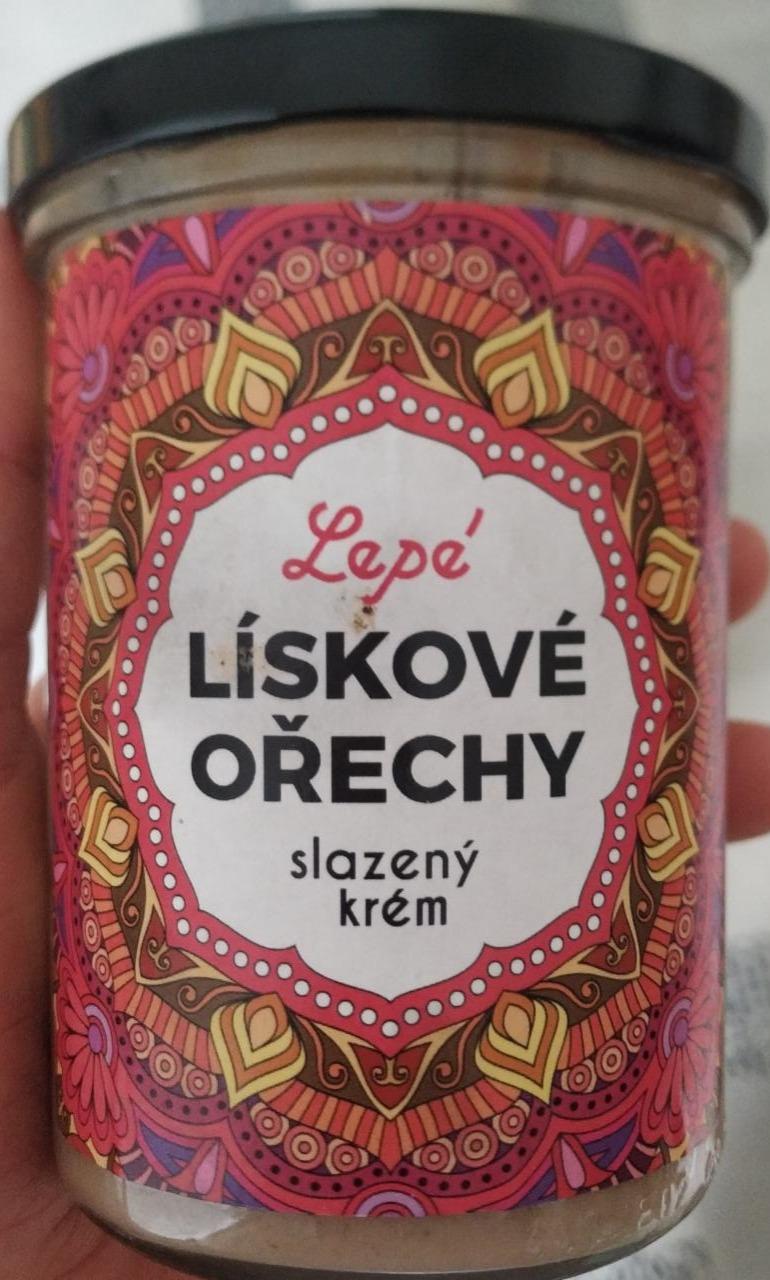 Fotografie - Lískové ořechy - slazený krém Lepé