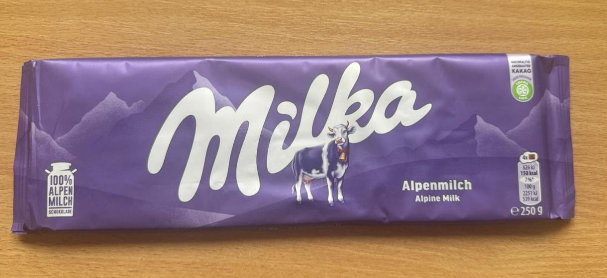 Fotografie - Alpenmilch Milka