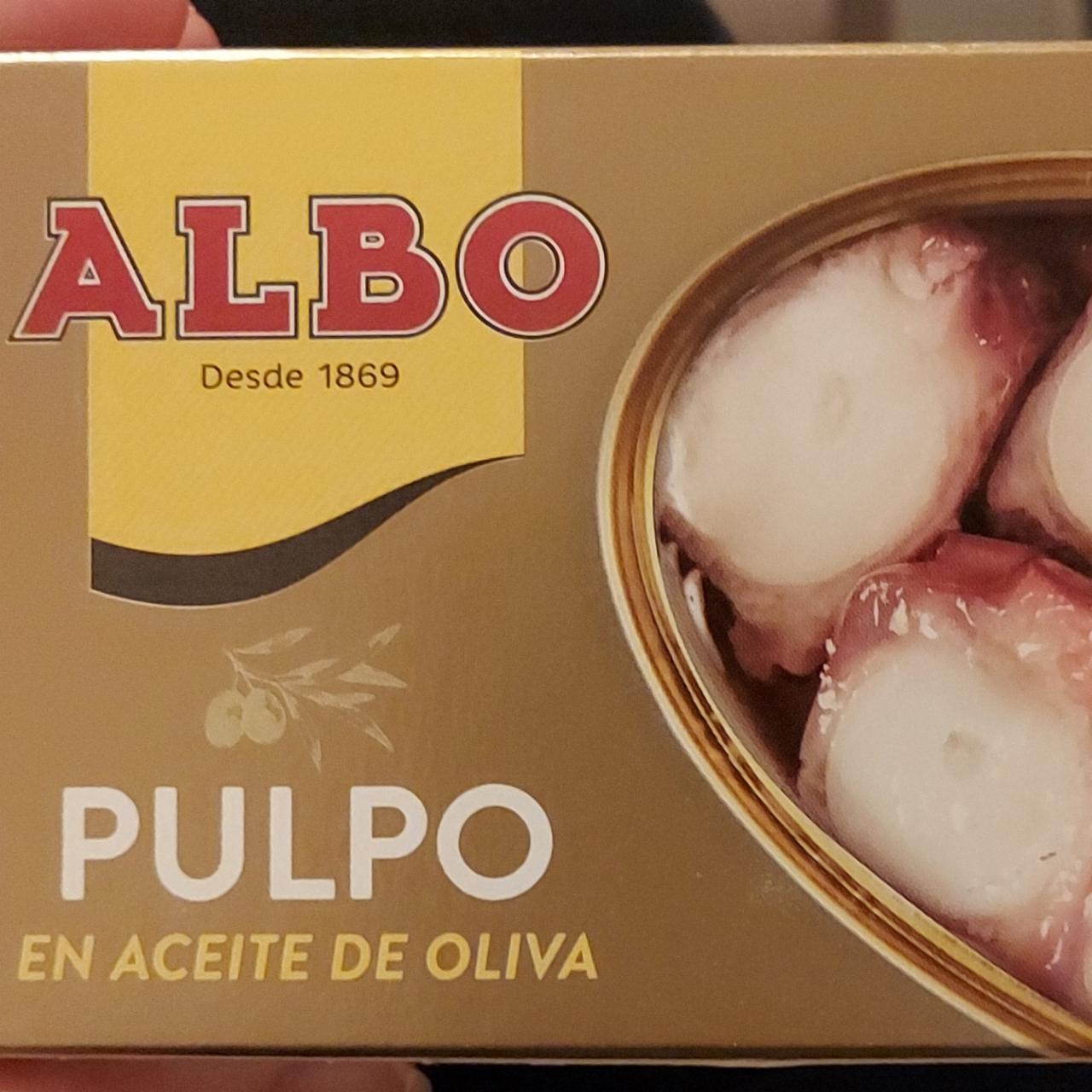 Fotografie - Pulpo en aceite de oliva Albo