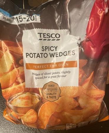 Fotografie - Spicy Potato Wedges Tesco