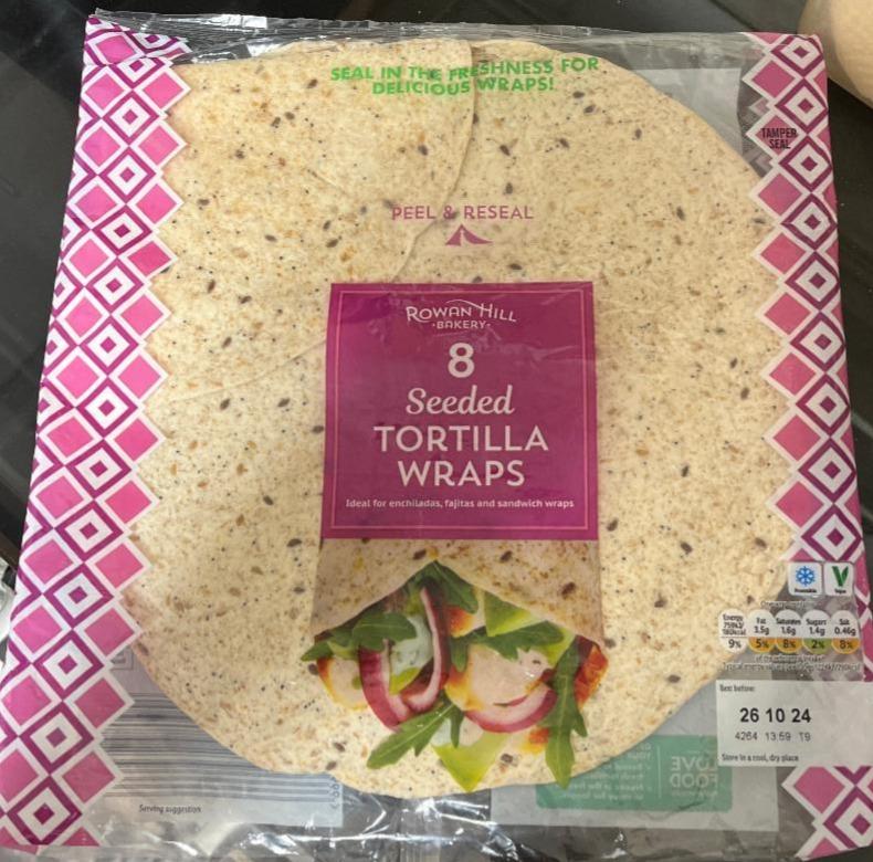 Fotografie - 8 Seeded Tortilla Wraps Rowan Hill