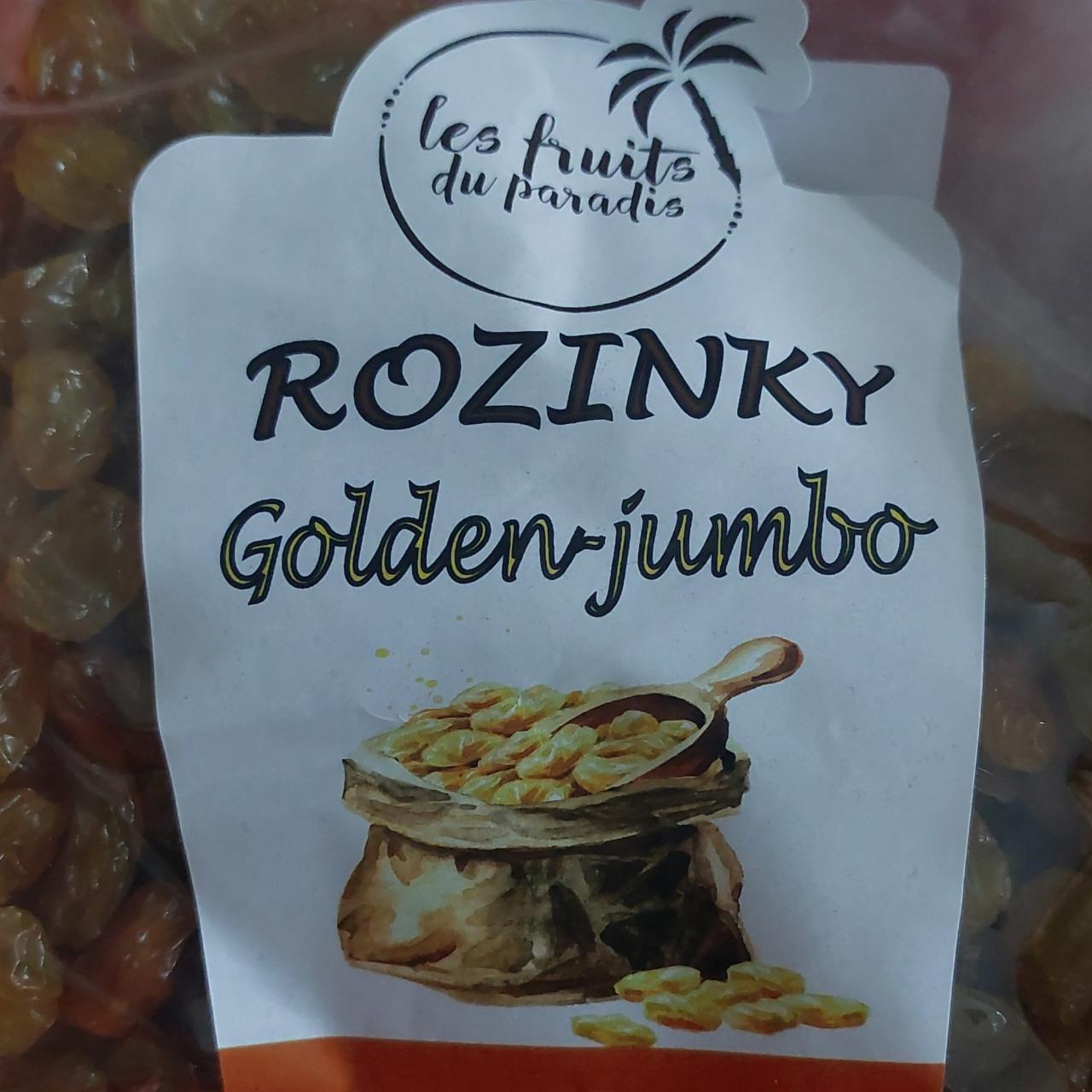 Fotografie - Rozinky Golden jumbo Les Fruits du Paradis