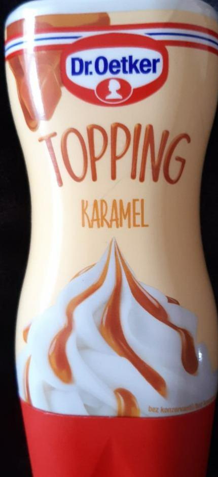 Fotografie - Topping karamel Dr.Oetker