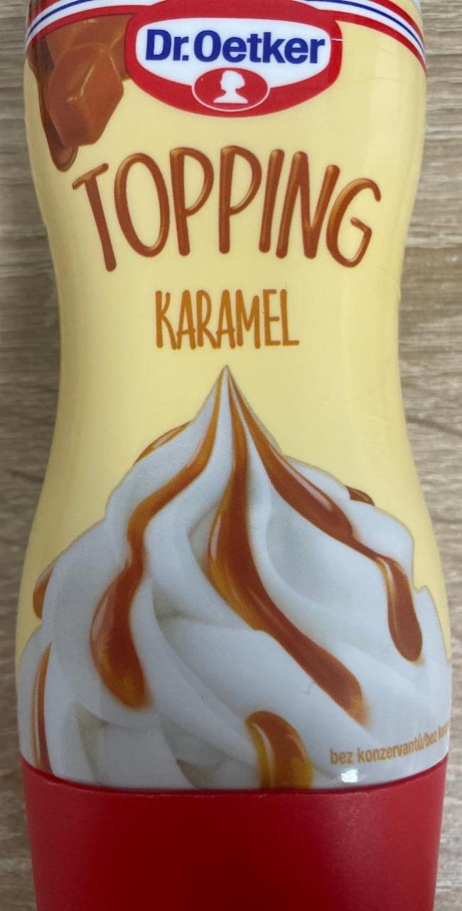 Fotografie - Topping karamel Dr.Oetker