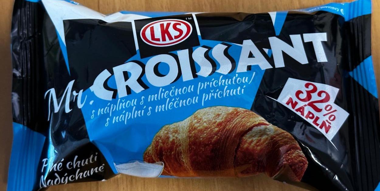 Fotografie - Mr.Croissant s náplňou s mliečnou príchuťou LKS