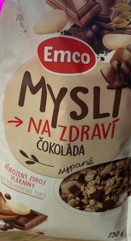 Fotografie - Mysli na zdraví čokoláda sypané Emco