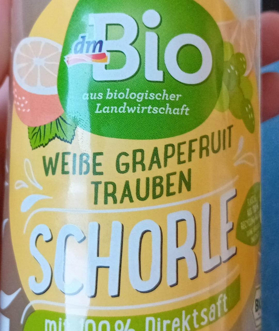 Fotografie - Grapefruit Trauben Schorle 100% Direktsaft dmBio