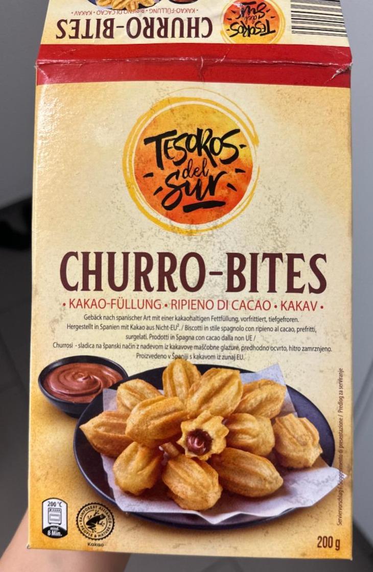 Fotografie - Churro-bites kakao-füllung Tesoros del sur