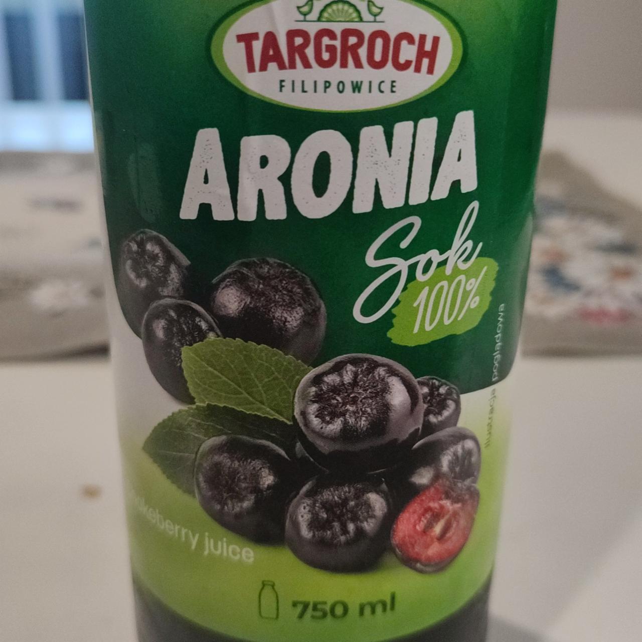 Fotografie - Aronia Sok 100% Targroch