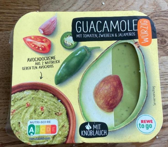 Fotografie - Guacamole würzig Rewe