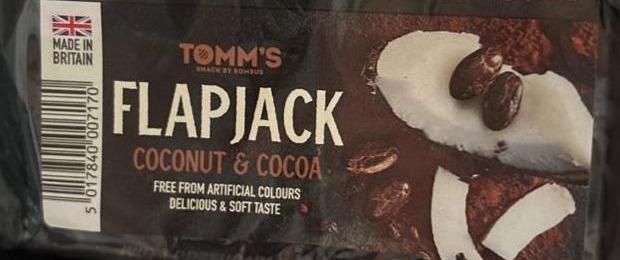 Fotografie - Flapjack Coconut & Cocoa Tomm's