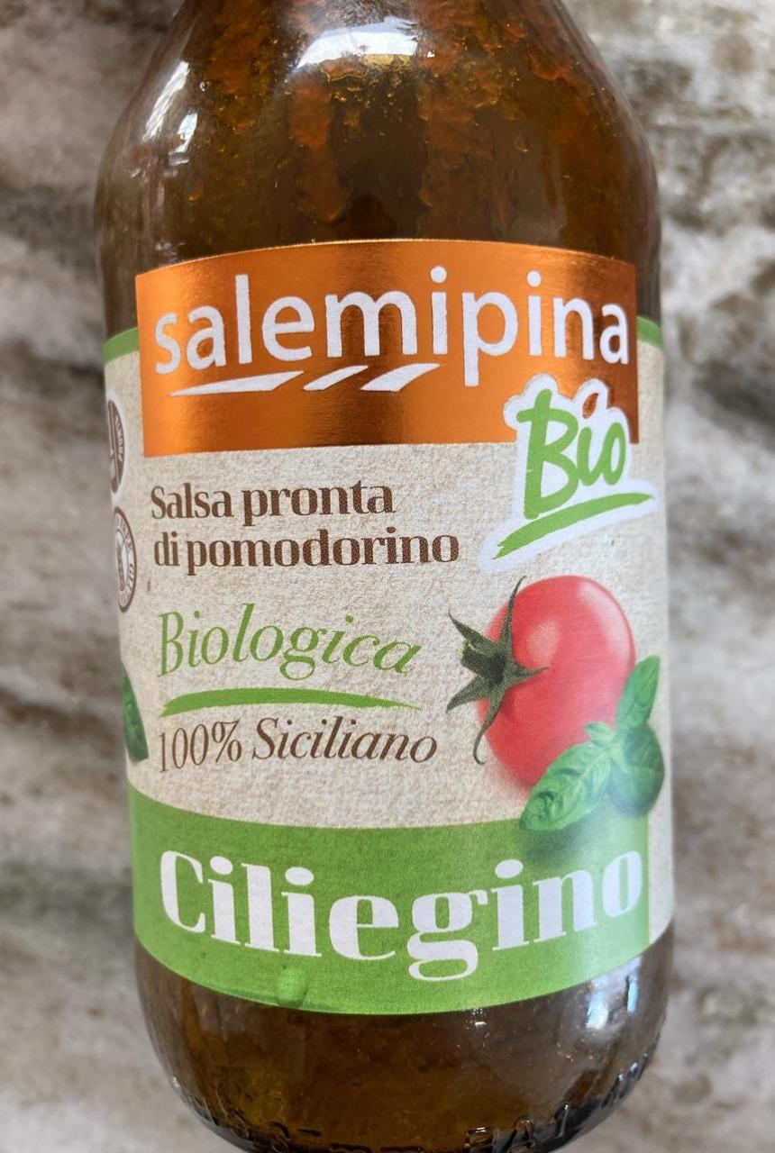 Fotografie - Salsa pronta di pomodorino Biologica Ciliegino salemipina