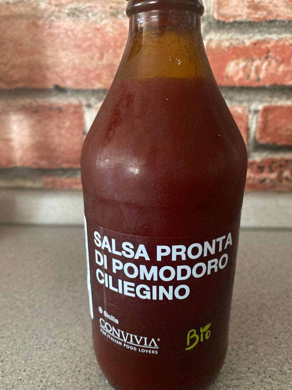 Fotografie - Salsa pronta di pomodoro ciliegino Bio