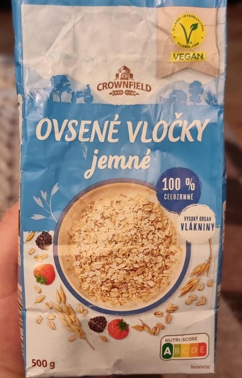 Fotografie - Ovsené vločky jemné Crownfield