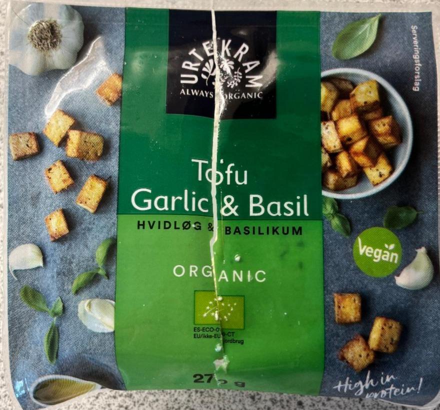 Fotografie - Tofu garlic & basil Urtekram