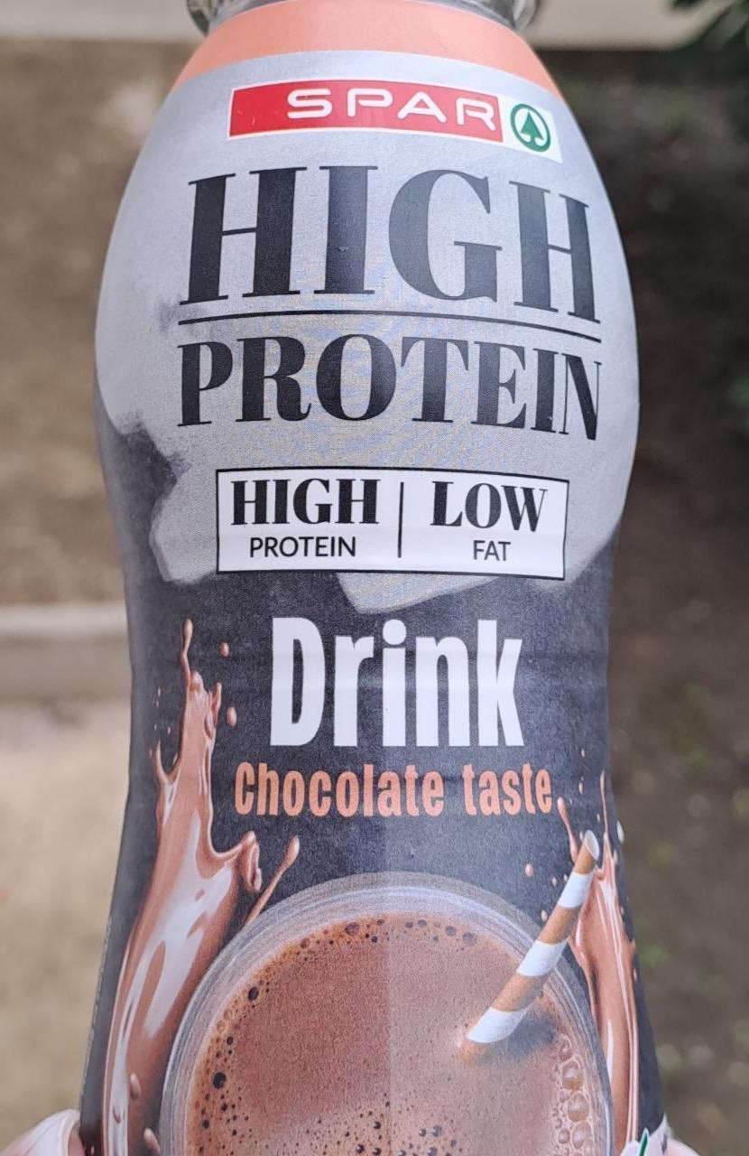 Fotografie - High protein drink chocolate taste Spar