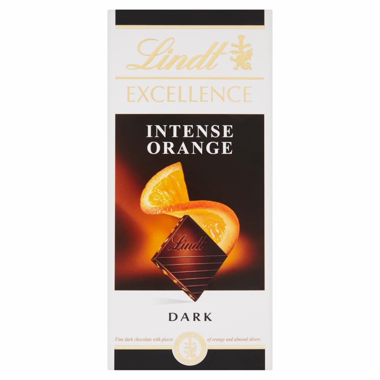 Fotografie - Dark chocolate Intense Orange excellence Lindt