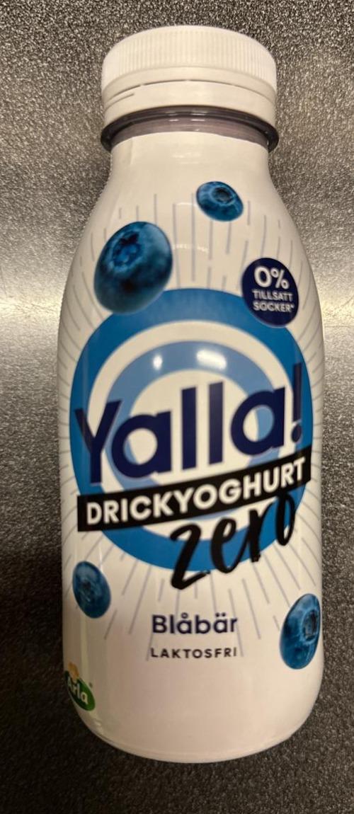 Fotografie - Drickyoghurt Zero Blåbär Yalla!